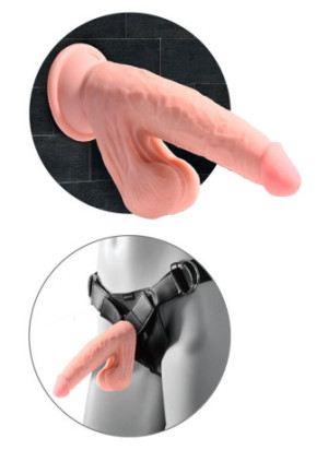 Triple Density Cock with Swinging Balls